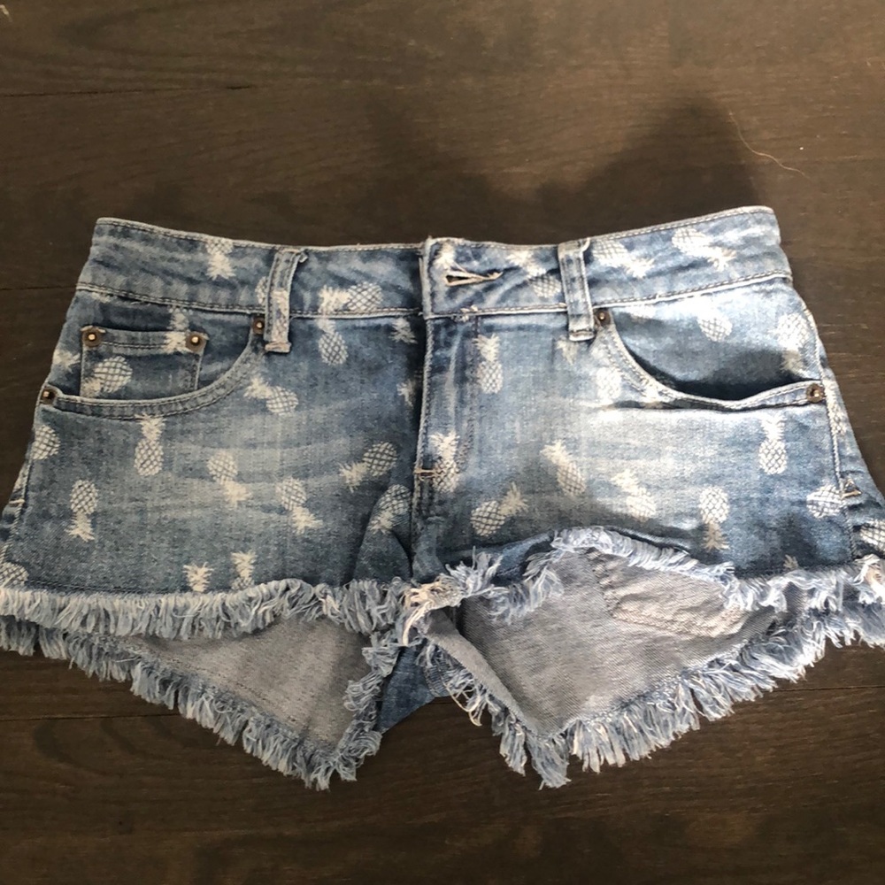 jean shorts